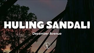 Huling Sandali  December Avenue Karaoke [upl. by Solokin]