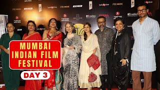 Sharmila Tagore Saif Ali Khan Manoj Bajpayee amp Others Present At MAMI Mumbai Indian Film Festival [upl. by Bald667]