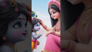 🌸💙🌸💙🌸💙Yasoda maa Apna nandlal ko Aasirvaad deti Hui 🙏🌸yasoda ka nandlala song video❤krishna viral [upl. by Nuavahs]