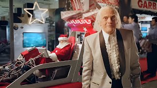 Christopher Lloyd jako Doktor Emmett Brown w świątecznej reklamie Garbarino 2011 [upl. by Aldarcie]