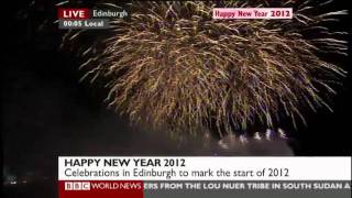 BBC World News  1 January 2012  0000 GMT [upl. by Adnauqaj]