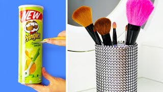 29 HANDY DIY MAKEUP STORAGE IDEAS [upl. by Harrie]