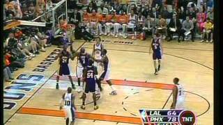 Lamar Odom 33pts10rebs vs Suns 2007 Playoffs [upl. by Hplodnar]