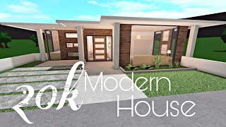 BLOXBURG 20K MODERN STARTER HOUSE  NOGAMEPASS [upl. by Theresina]