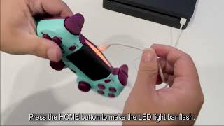 How to connect the controller to PS4 console [upl. by Sedrul]