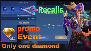 Promo diamond event is live buying skin no fire crown recall🥲 [upl. by Ttergram]