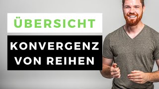 Konvergenz von Reihen Übersicht  Bekannte Reihen notwendiges Kriterium amp Konvergenzkriterien [upl. by Ahsinirt]