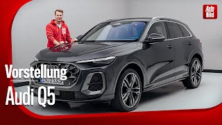 Audi Q5  Der neue Audi Q5 bleibt sich treu  Vorstellung mit Jan Götze [upl. by Anilec629]