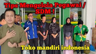 tips Mengelola pegawai  SDM di toko minimarket konsultanminimarket minimarketmandiri [upl. by Zelikow201]