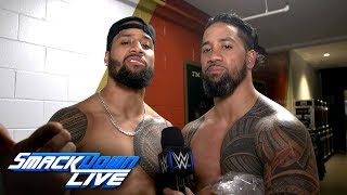 The Usos are ready for a Bludgeoning SmackDown Exclusive April 10 2018 [upl. by Shela]