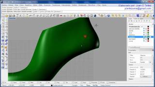 Tutorial No 16a  Diseño de Sandalia con Rhinoceros 40  JUCATEVE [upl. by Ardnahc769]