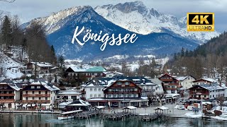 Schönau am Königssee  A beautiful village in the Bavarian Alps of Germany  4K 60fps [upl. by Ledoux]