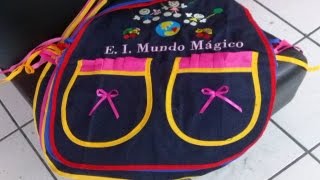 Batas y Mandiles para maestra Educadora Preescolar PERSONALIZABLES [upl. by Sybil442]