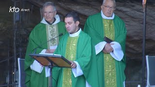 Messe de 10h à Lourdes du 17 novembre 2023 [upl. by Farl562]