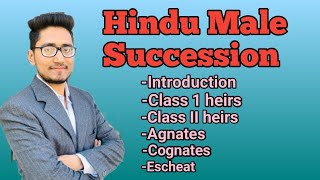 succession of property of hindu male dying intestatesection 89101112hindumalesuccession [upl. by Elvyn]