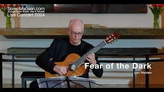 Fear of the Dark by Iron Maiden  Danish Guitar Performance  Soren Madsen [upl. by Eluk206]