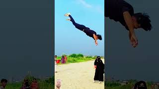 😲 ভাইরাল ডিগবাজি 😲 flip flipstunt stunt fliping backflip flipreaction funny flipper parkour [upl. by Daron872]