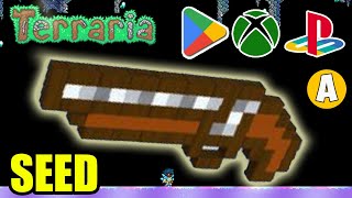 Terraria how to get BOOMSTICK fast SEED for 14495 Android XBOX One PS 4 Switch EASY [upl. by Rehoptsirhc]