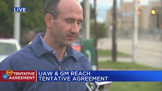 UAW amp GM reach tentative agreement [upl. by Skerl944]