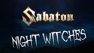 Sabaton  Night Witches Instrumental Cover amp Lyric Video [upl. by Marrin179]