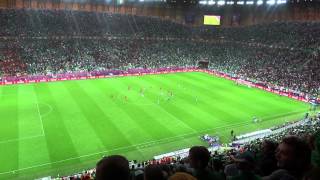 Euro 2012 PGE ARENA Gdańsk HiszpaniaIrlandia 40 cz2 filmu  TZimoch [upl. by Lezah271]