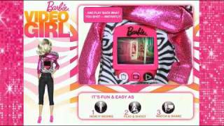 2010 Barbie Video Girl Doll Demonstration [upl. by Amitarp]