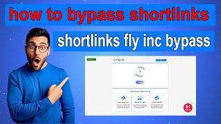 shortlinks fly inc bypass  how to bypass shortlinks  shortlink unlimited click  shortlinks bypass [upl. by Sosthenna]