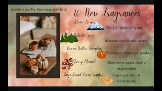 Spoilers New Scentsy FallWinter Catalog 2024 New Products Harvest Collection Holiday Collection [upl. by Cull706]