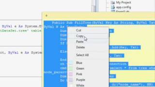 How to populate TreeView control from a database in VBNET [upl. by Carmelo]