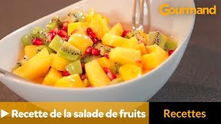 Recette de la salade de fruits [upl. by Alyn]