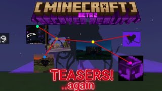 We got new Minecraft Decayed Reality V2 Teasers Minecraft Wither Storm Mod [upl. by Beckett]