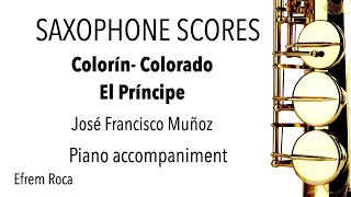 Colorin Colorado El príncipe José Francisco MUÑOZ Piano accompaniment [upl. by Haile]