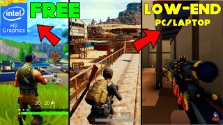 TOP 10 FREE Battle Royale Games for Low End PCLaptop  2021🔥  2GB RAM  Intel HD Graphics [upl. by Enalb495]