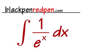 Integral of 1ex [upl. by Nohsyar]