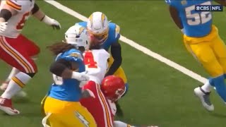 Rashee Rice Knee Injury  CHIEFS vs CHARGERS  202425 NFL SEASON WEEK 4 [upl. by Beyer]