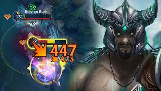 Wild Rift Tryndamere Baron Lane Gameplay in Season 15 Build amp Runes [upl. by Funda]