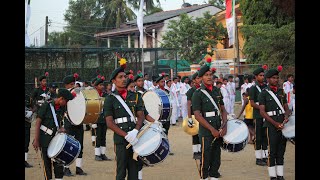 St Sebastians College Kandana  Brass band Display [upl. by Lynnea]