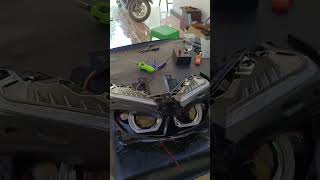 Proses Pembuatan Lambu Biled Vario 125 dan 150 Simak Sampe Selesai [upl. by Melissa]