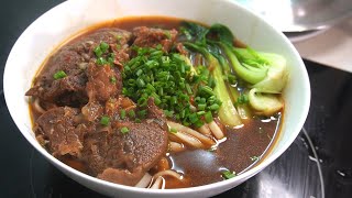 How To Cook TAIWANESE BEEF NOODLE SOUP Step By Step Recipe [upl. by Becka]