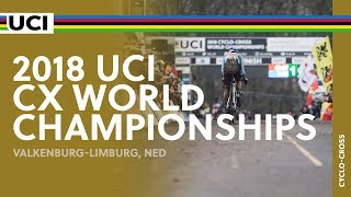 2018 UCI Cyclocross World Championships  ValkenburgLimburg NED  Men Elite [upl. by Irreg]