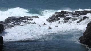 Dangers of Queens Bath Kauai [upl. by Cath170]