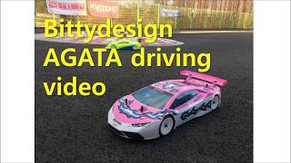 BittydesignAGATA110 touring 190mm bodyDriving video [upl. by Garner]