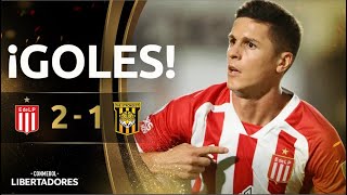 GOLES  ESTUDIANTES DE LA PLATA vs THE STRONGEST  FASE DE GRUPOS  CONMEBOL LIBERTADORES 2024 [upl. by Antipus]