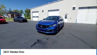 2021 Honda Civic Marysville Dublin Delaware Worthington Marion OH MH501282 [upl. by Lambrecht186]