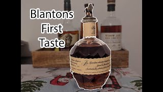 Blantons First Taste  Bourbon Review [upl. by Stepha]