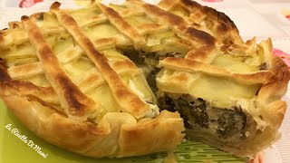 TORTA CREMOSA DI CARCIOFI E PATATE  Ricetta Facile Veloce e Sfiziosa per Pasquetta [upl. by Giorgi]