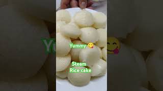 Steam rice cake shortvideo satisfying ricerecipes [upl. by Akimert376]