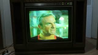 You Cant Bop Doctor Smith with That on the 1986 Quasar Color Television Console Model TL9960AP [upl. by Heydon698]