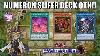 Best Slifer Numeron Deck OTK  Crushing Meta  YuGiOh Master Duel [upl. by Tem]