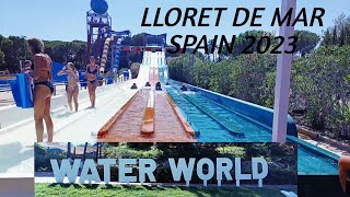 lloret de mar spain  lloret de mar spain water park  lloret de mar 2023 [upl. by Dirk]